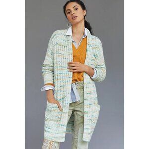 Anthropologie Space-Dyed Longline Cardigan Size XL